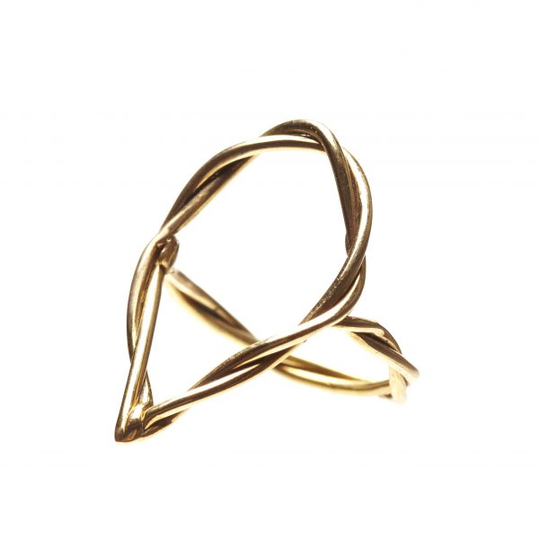 Tear Drop Shaped Rope Ring