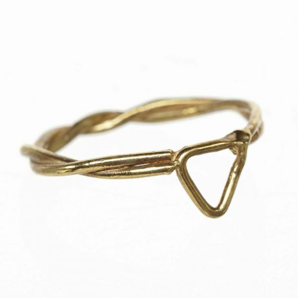 Triangle Rope Ring